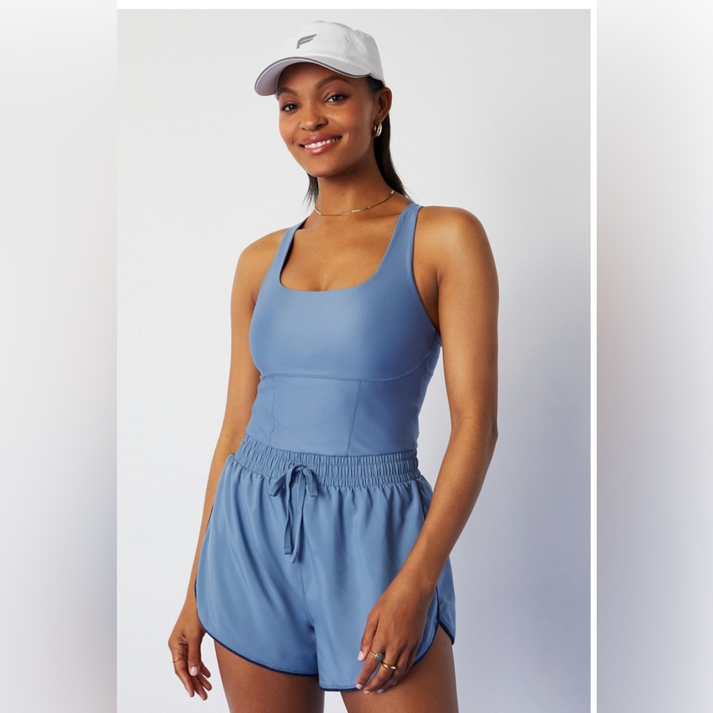 Fabletics sport shortsie /onesie XS